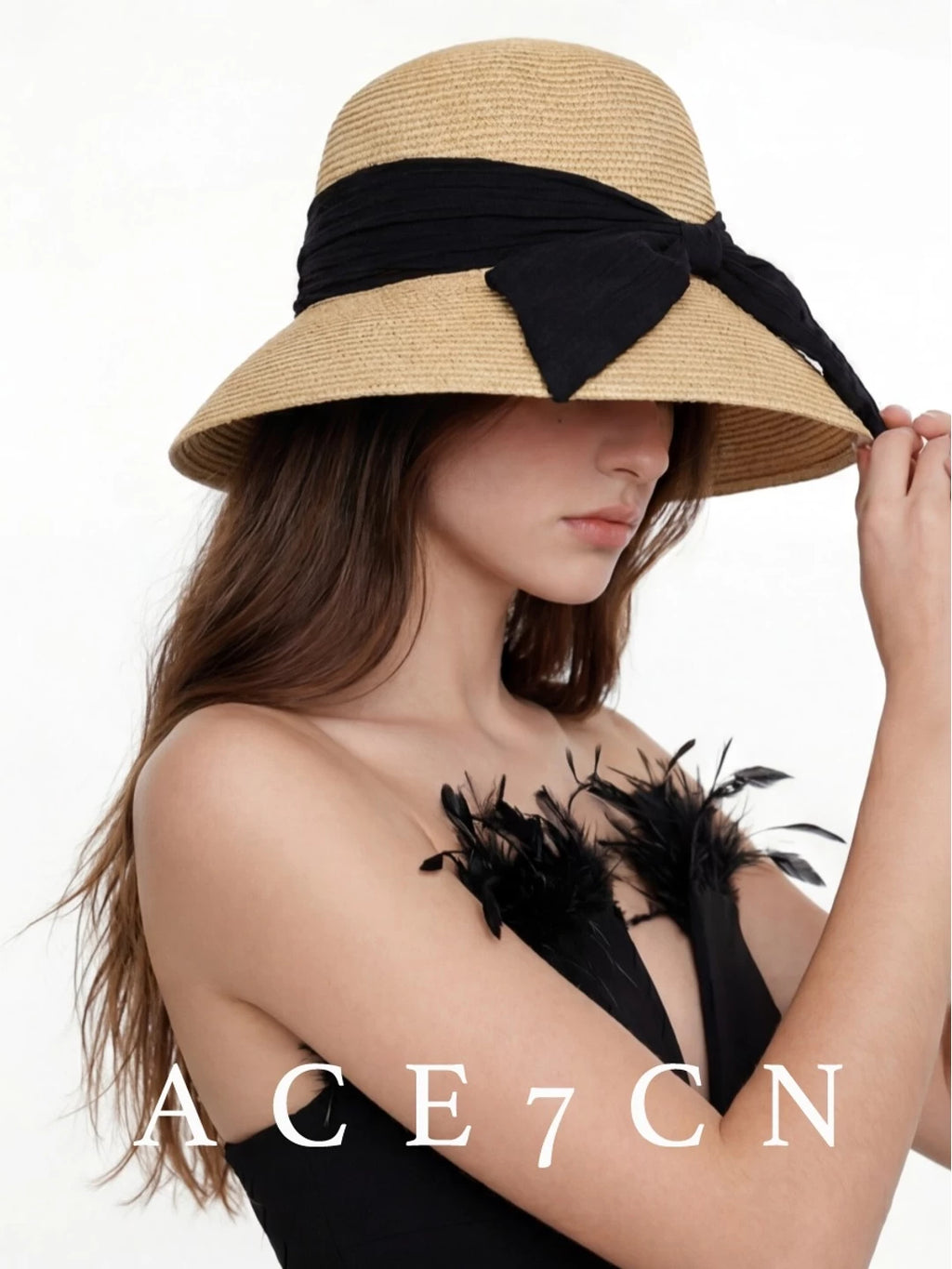 Relaxed French Bucket Hat Bow Bucket Hat
