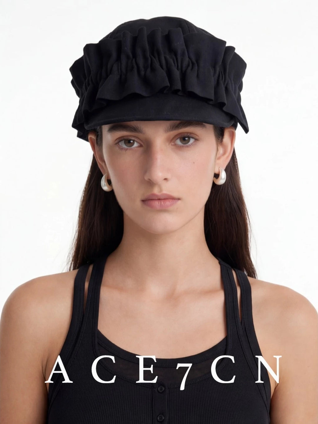 Japanese Artsy Handmade Floral-Shaped Hat Lightweight Travel-Look