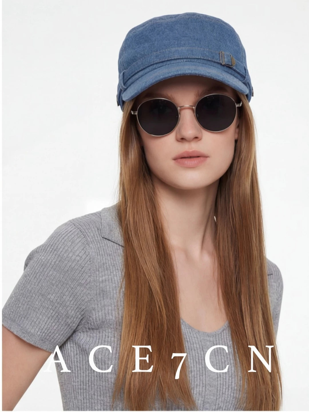 Designer Casual Denim Riding Hat Breathable Equestrian