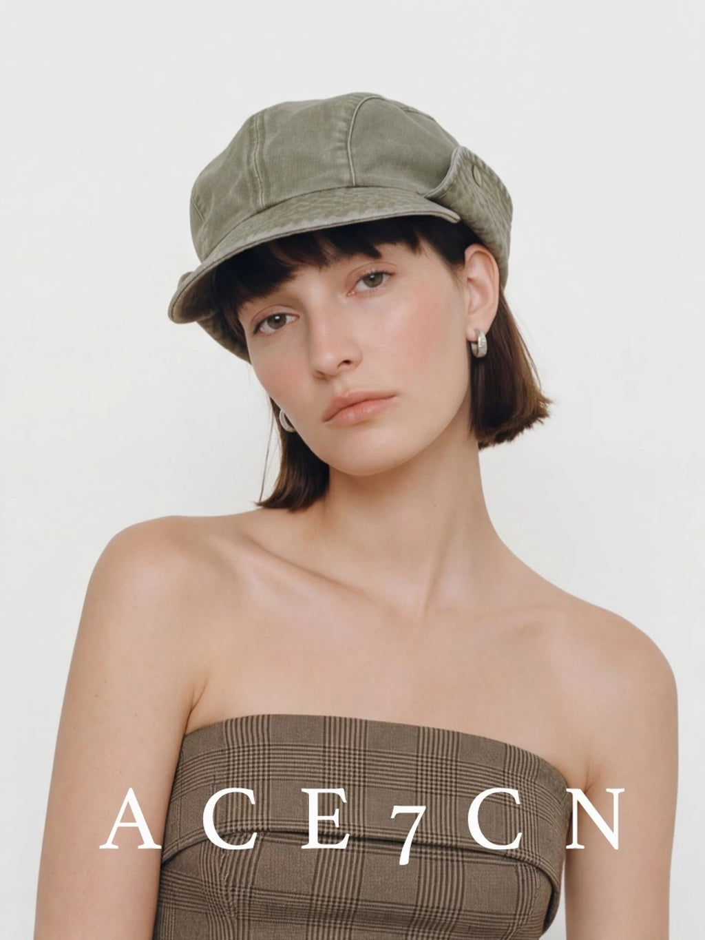 Urban Casual Roll-Brim Hat Chic Styling Riding