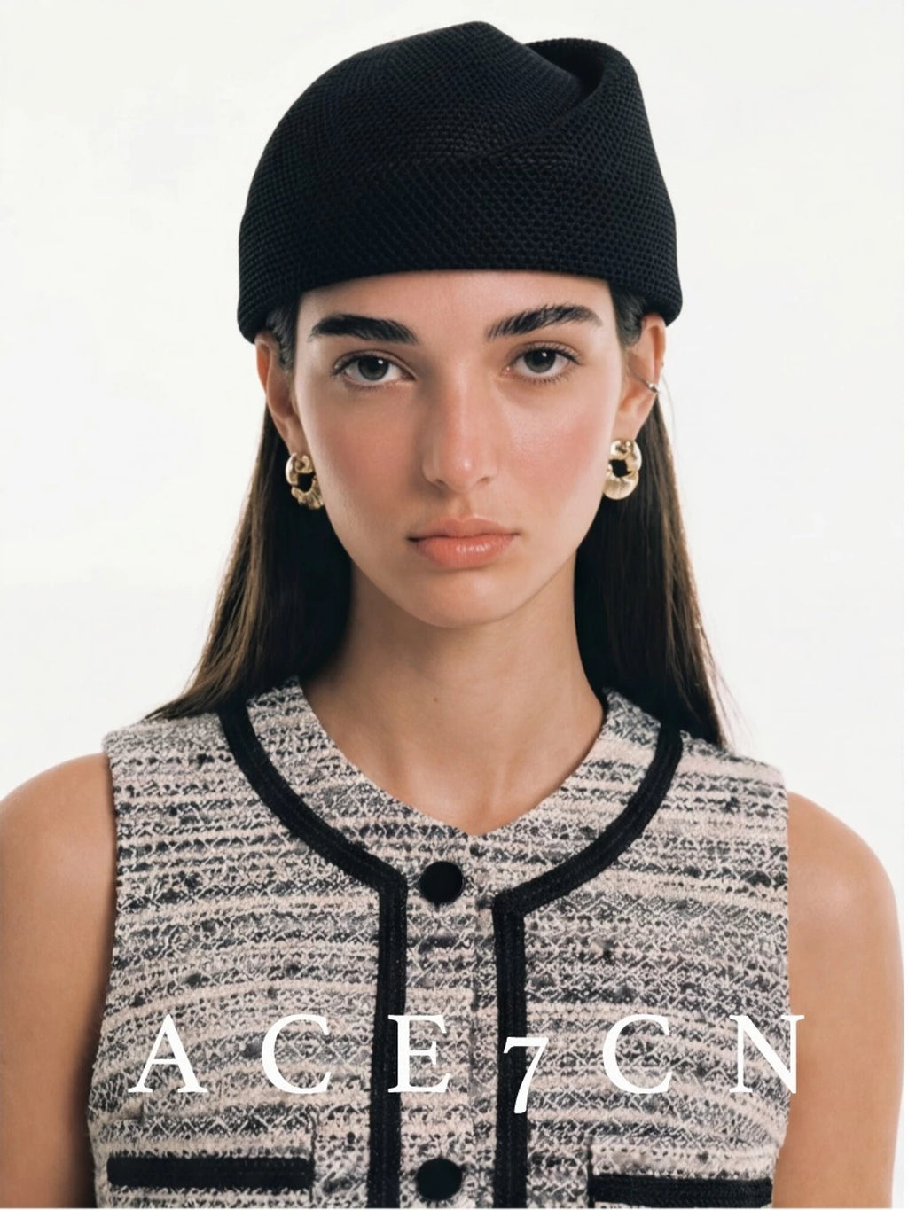 British Vintage Pillbox Hat Summer Openwork pillbox
