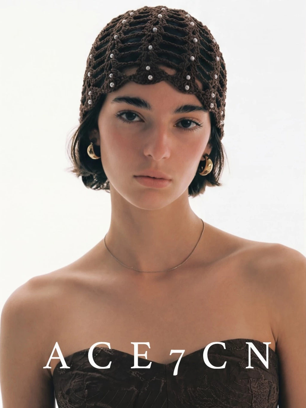 Vintage Elegant Openwork Woven Hat Chic Vintage
