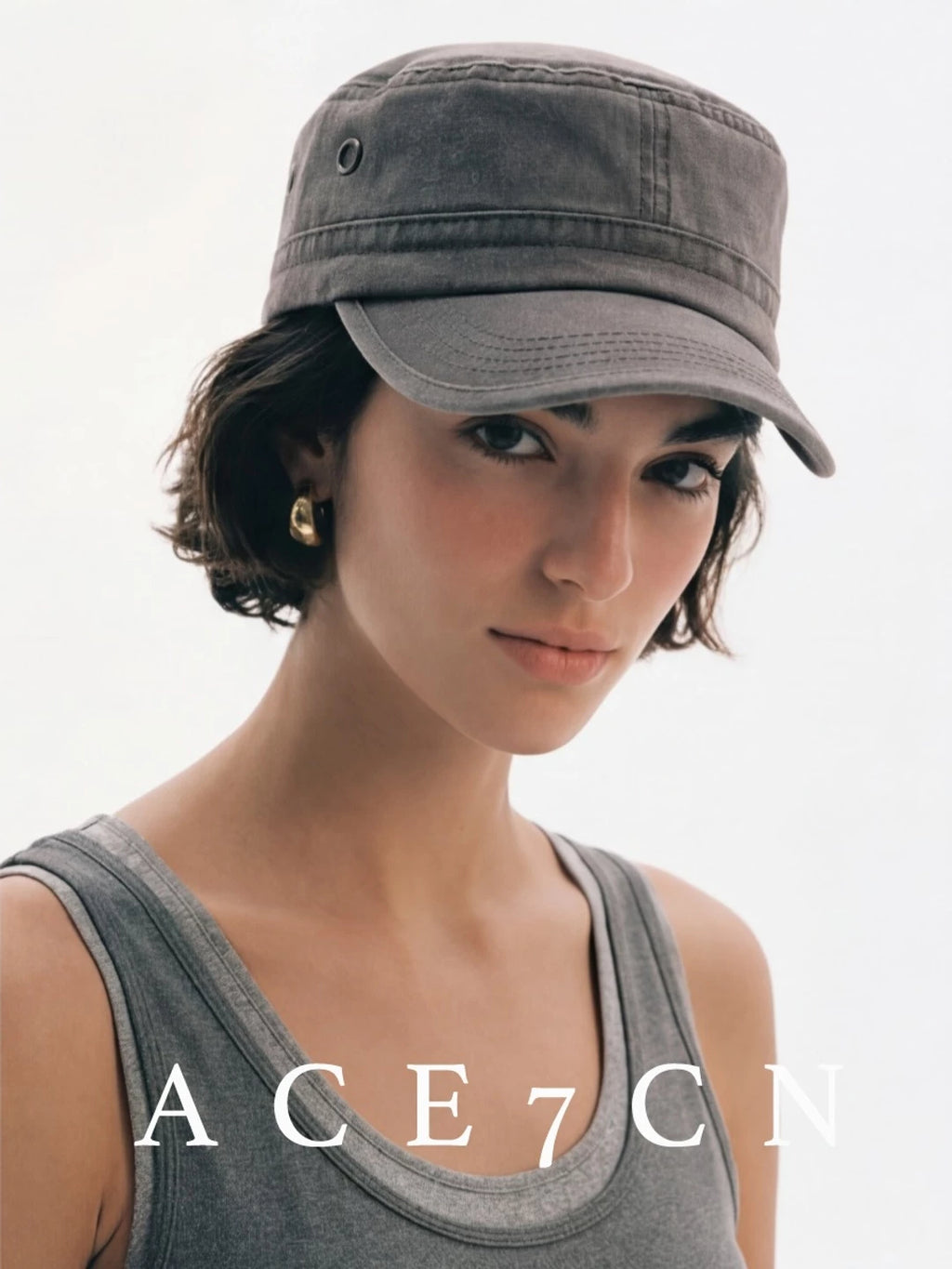 Urban Denim Equestrian Hat Distressed Denim Riding