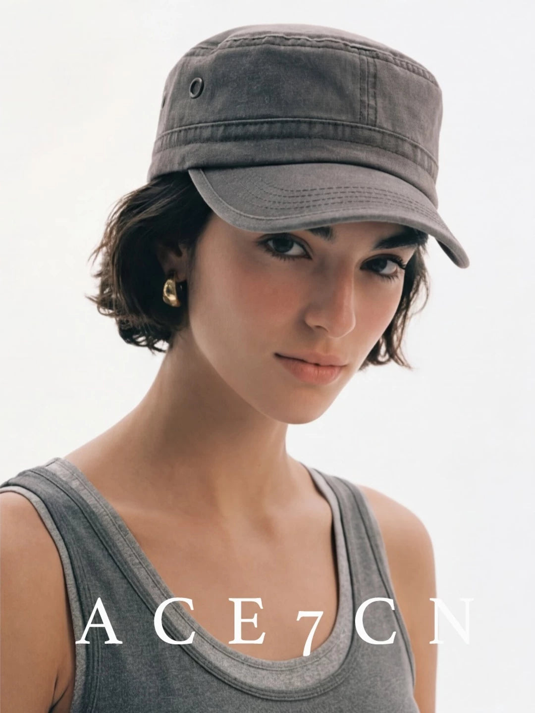Urban Denim Equestrian Hat Distressed Denim Riding