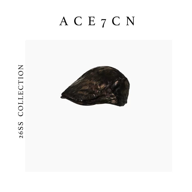 Vintage Designer Flat Cap Men Women s