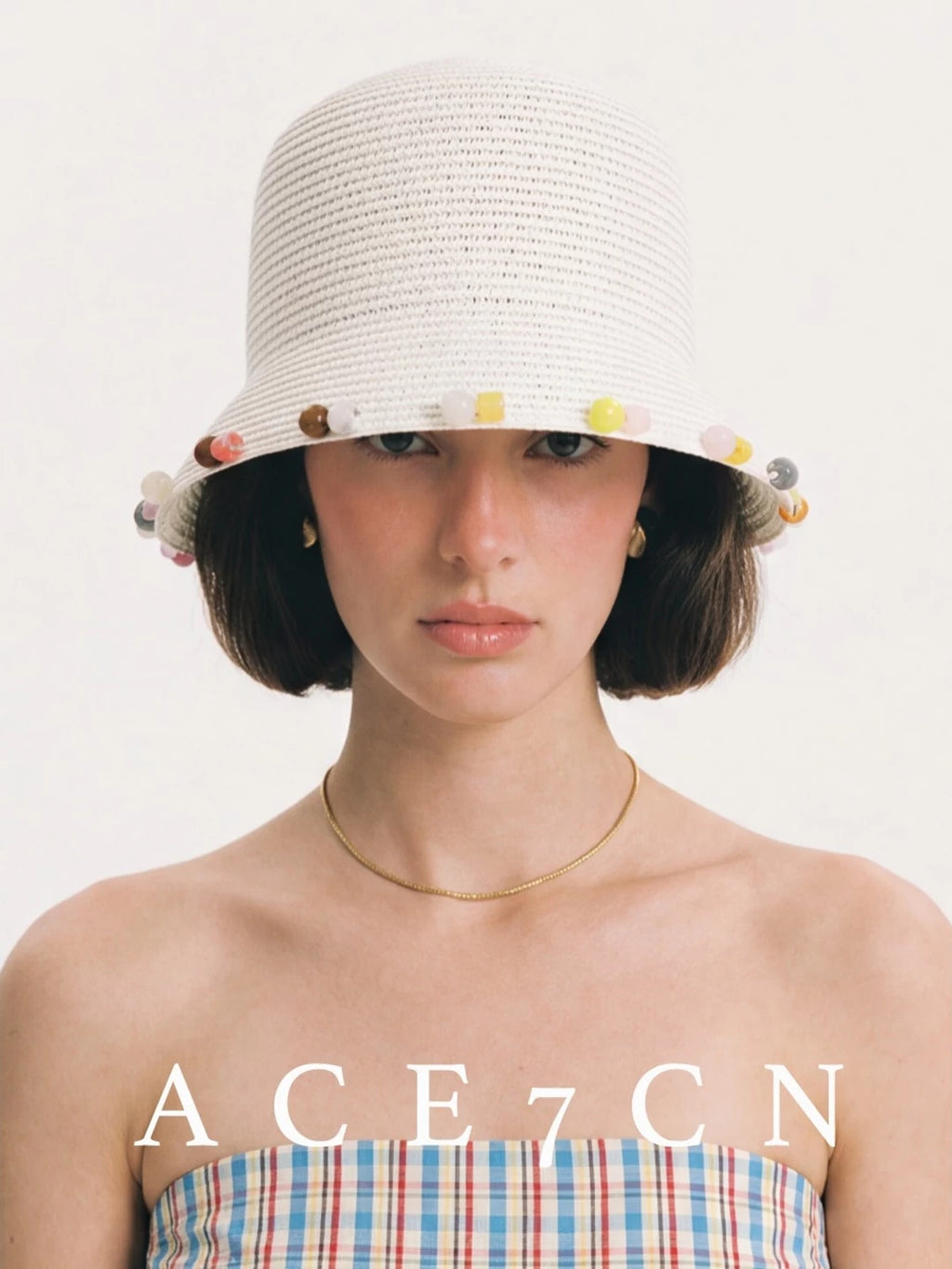 South-France Midsummer Handmade Bucket Hat Japanese Bucket