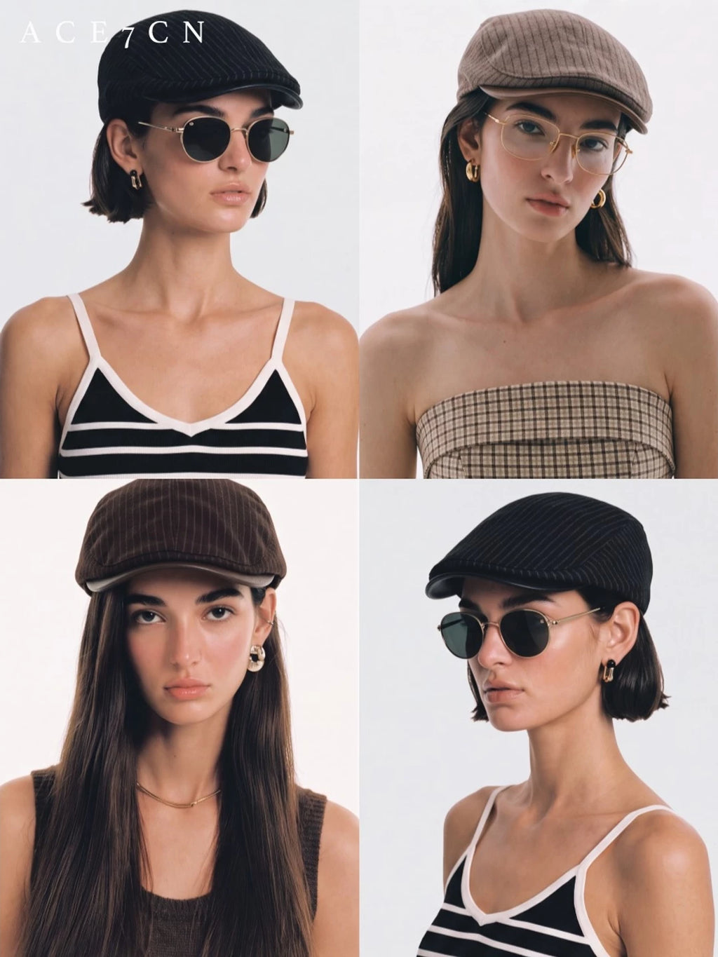 Vintage Old-Money Elegant Flat Cap British Vintage