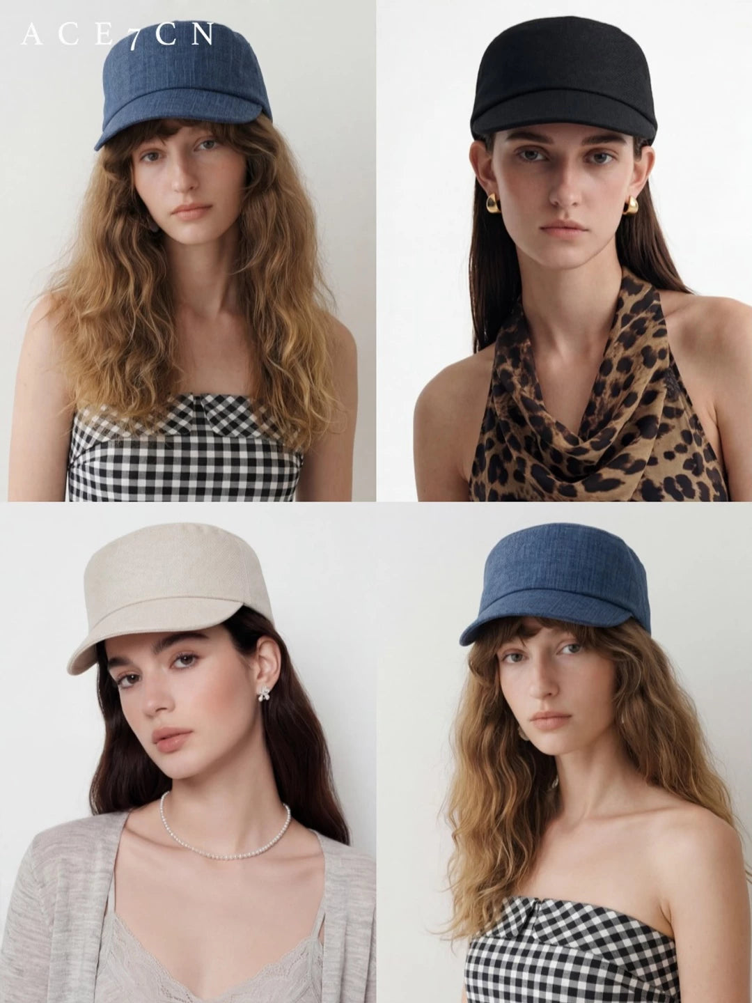 Nordic Chic Equestrian Hat Breathable Cotton-Linen Riding