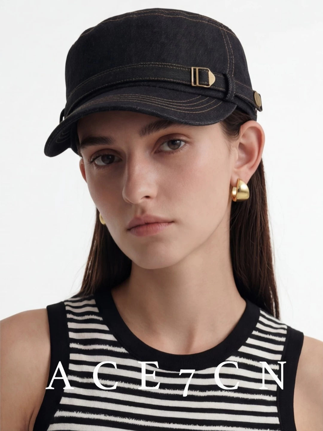 Designer Casual Denim Riding Hat Breathable Equestrian