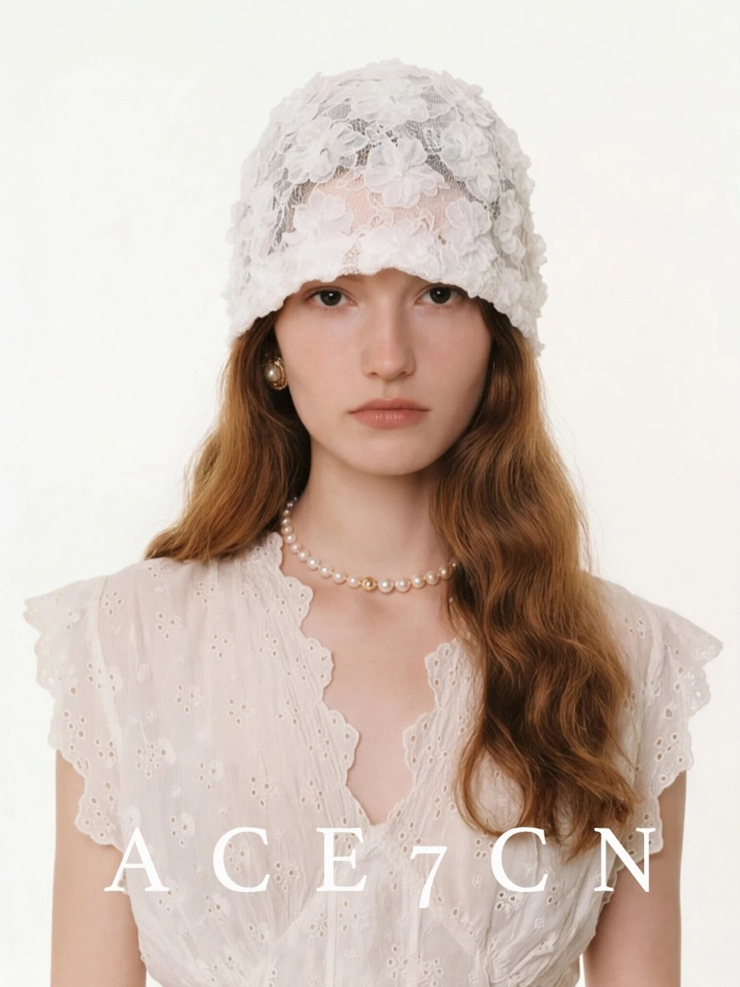 Korean Niche Fairy Floral Hat Classic Headwrap