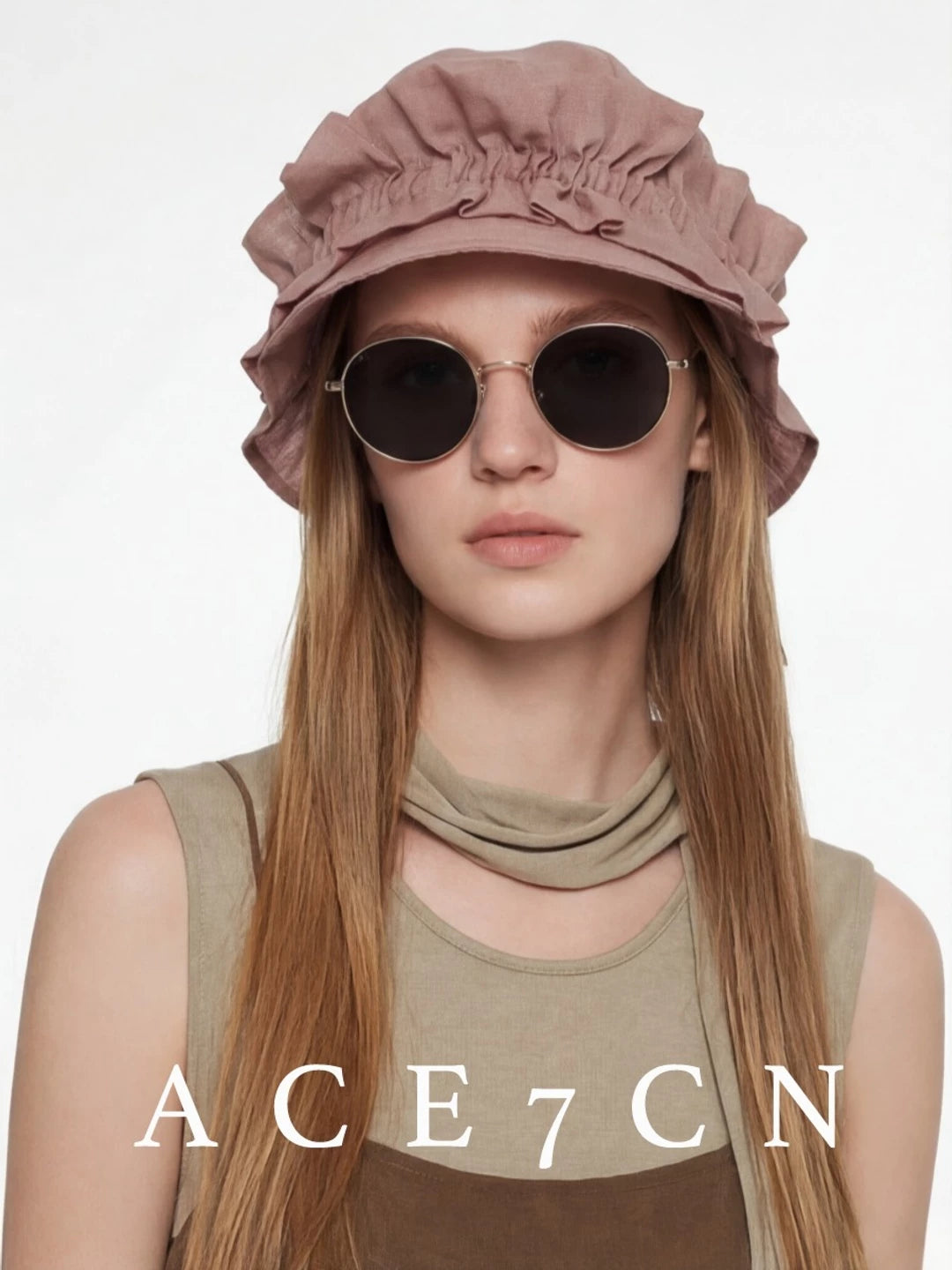 Japanese Artsy Handmade Floral-Shaped Hat Lightweight Travel-Look