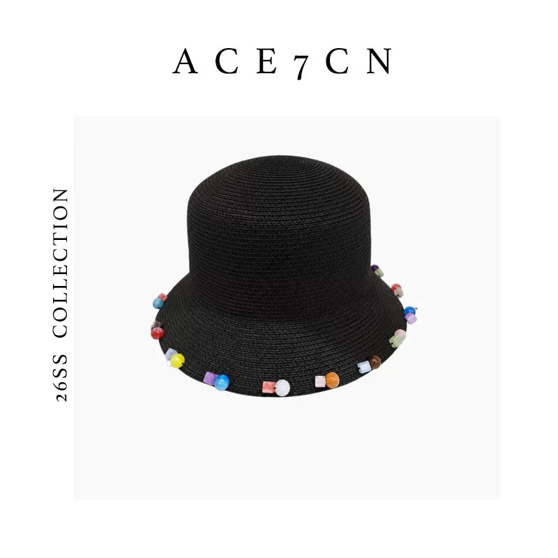 South-France Midsummer Handmade Bucket Hat Japanese Bucket