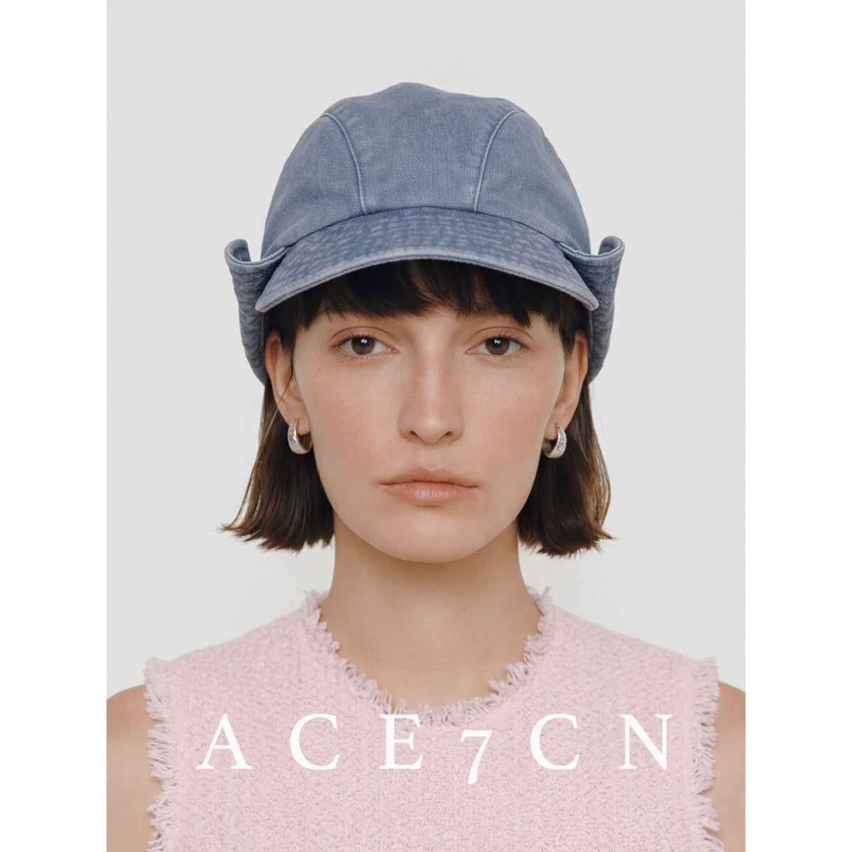 Urban Casual Roll-Brim Hat Chic Styling Riding