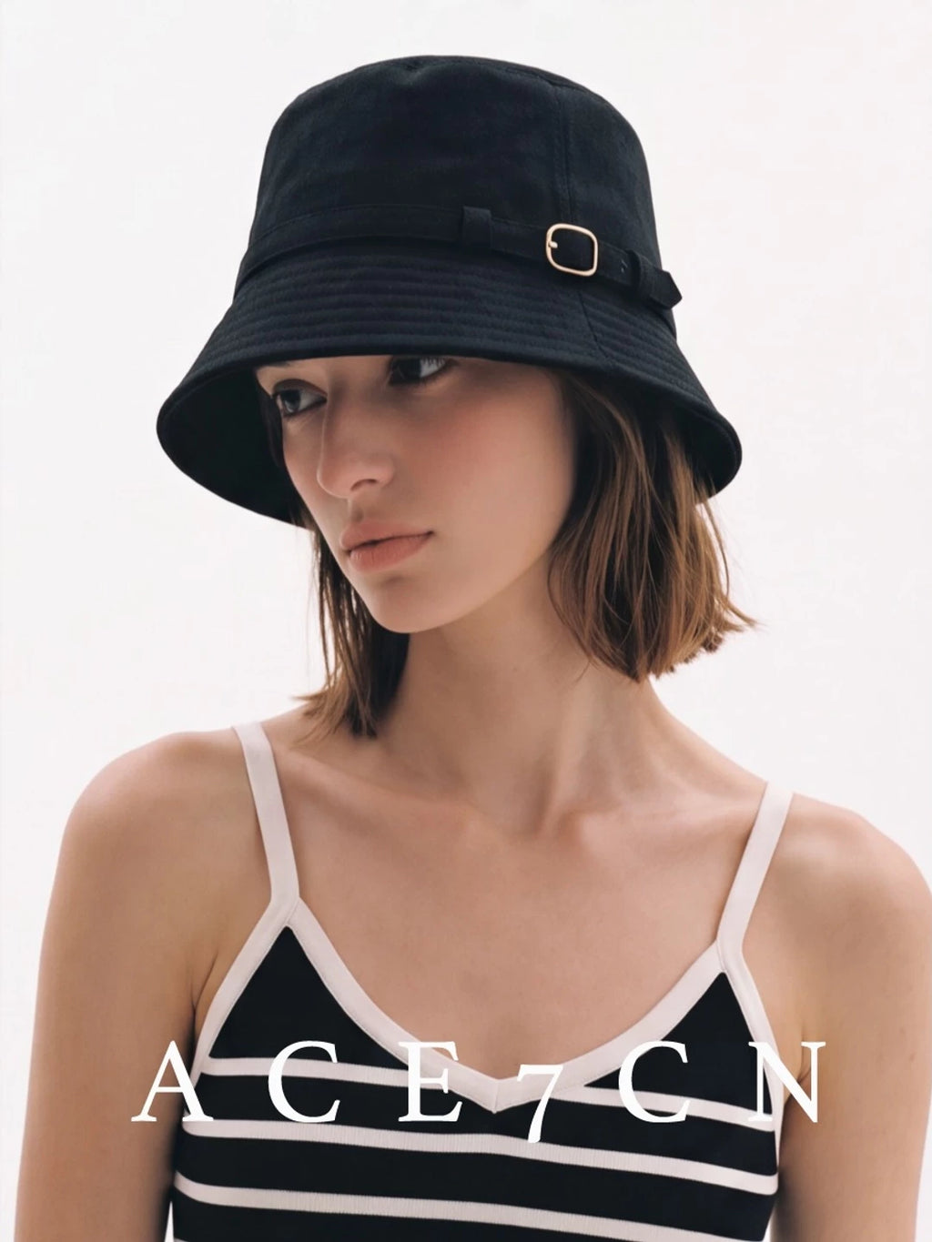 Nordic Minimalist Bucket Hat Urban Chic Bucket