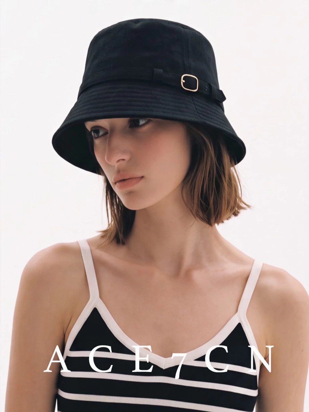 Nordic Minimalist Bucket Hat Urban Chic Bucket
