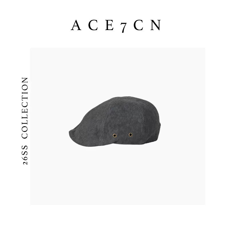 Vintage Old-Money Elegant Flat Cap Urban Casual