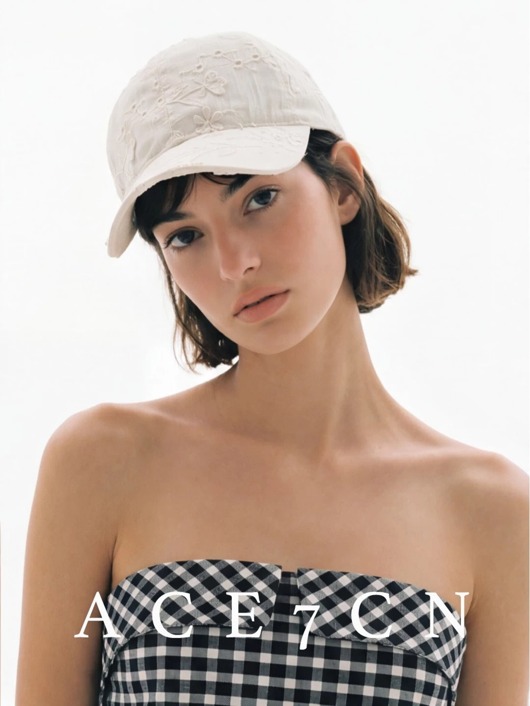 Light-French Elegant Handmade Equestrian Hat Embroidered Baseball