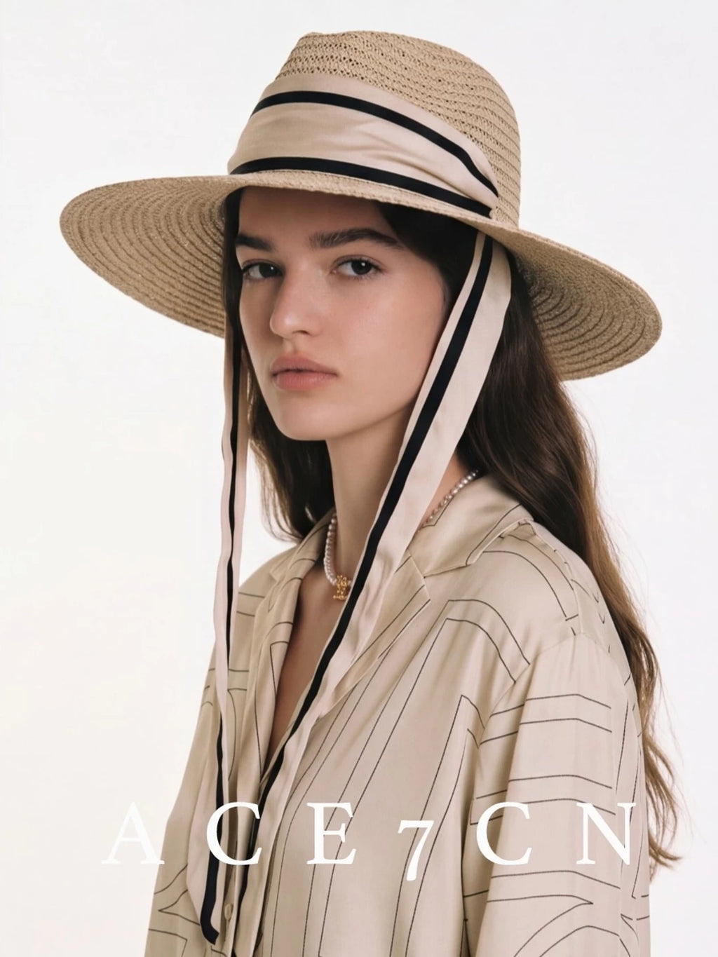 Light-Luxury Panama Hat Hand-Woven Dress Hat Western