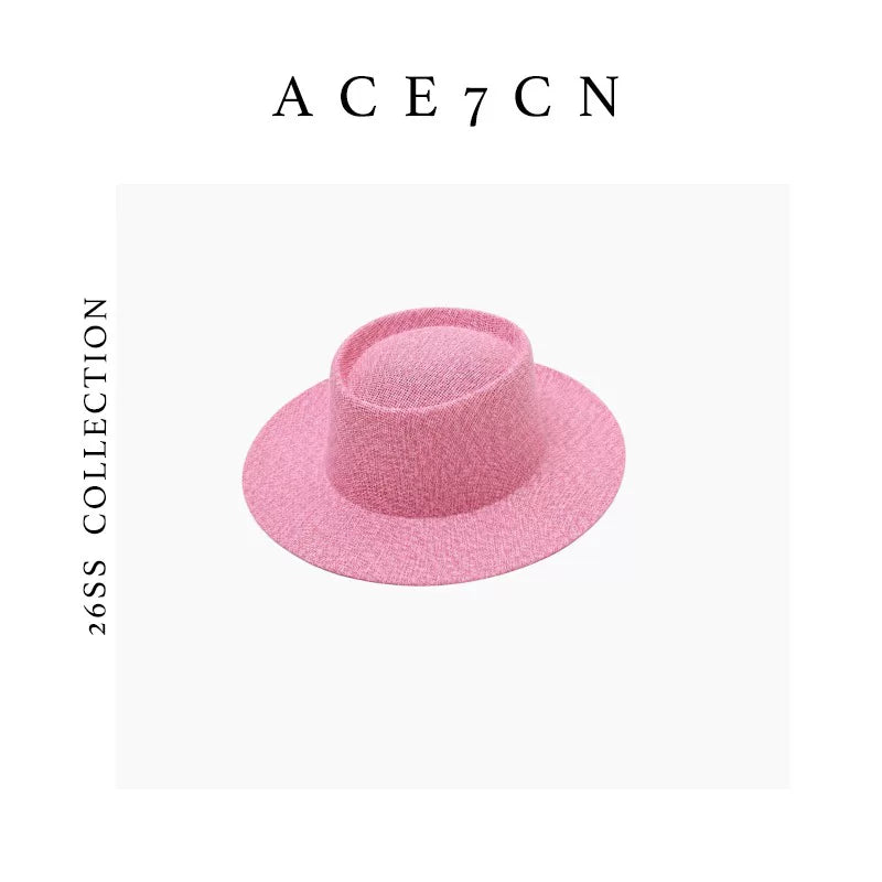 Classic French Dress Hat Summer Colorful Simple