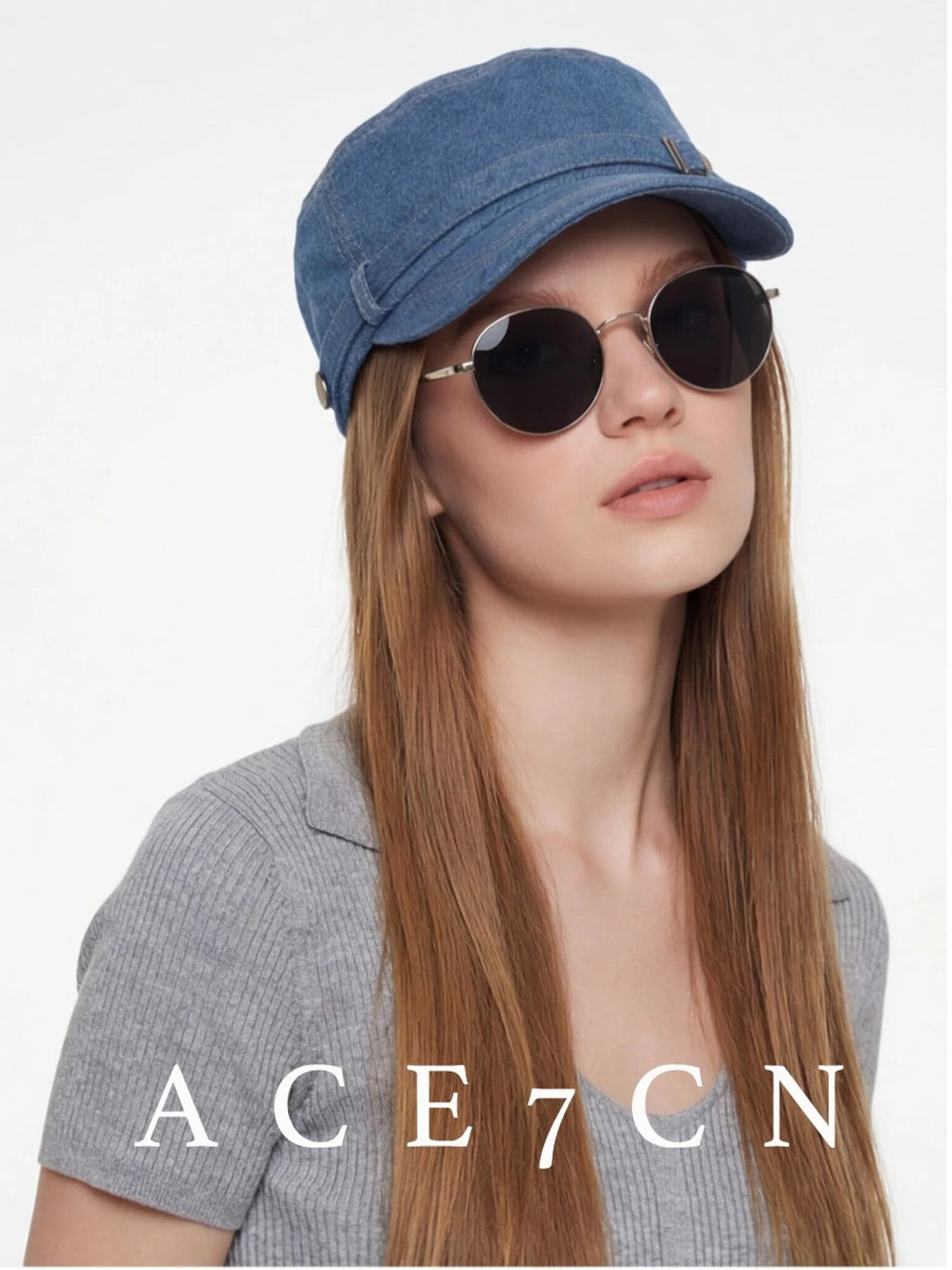 Designer Casual Denim Riding Hat Breathable Equestrian
