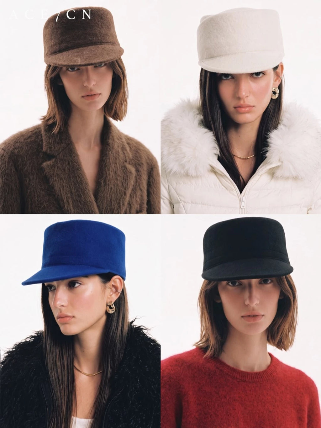 British Vintage Premium Wool Equestrian Hat Riding