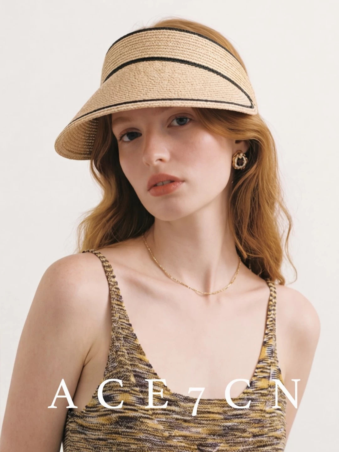French Elegant Light-Luxury Niche Visor Summer Sun-Protection