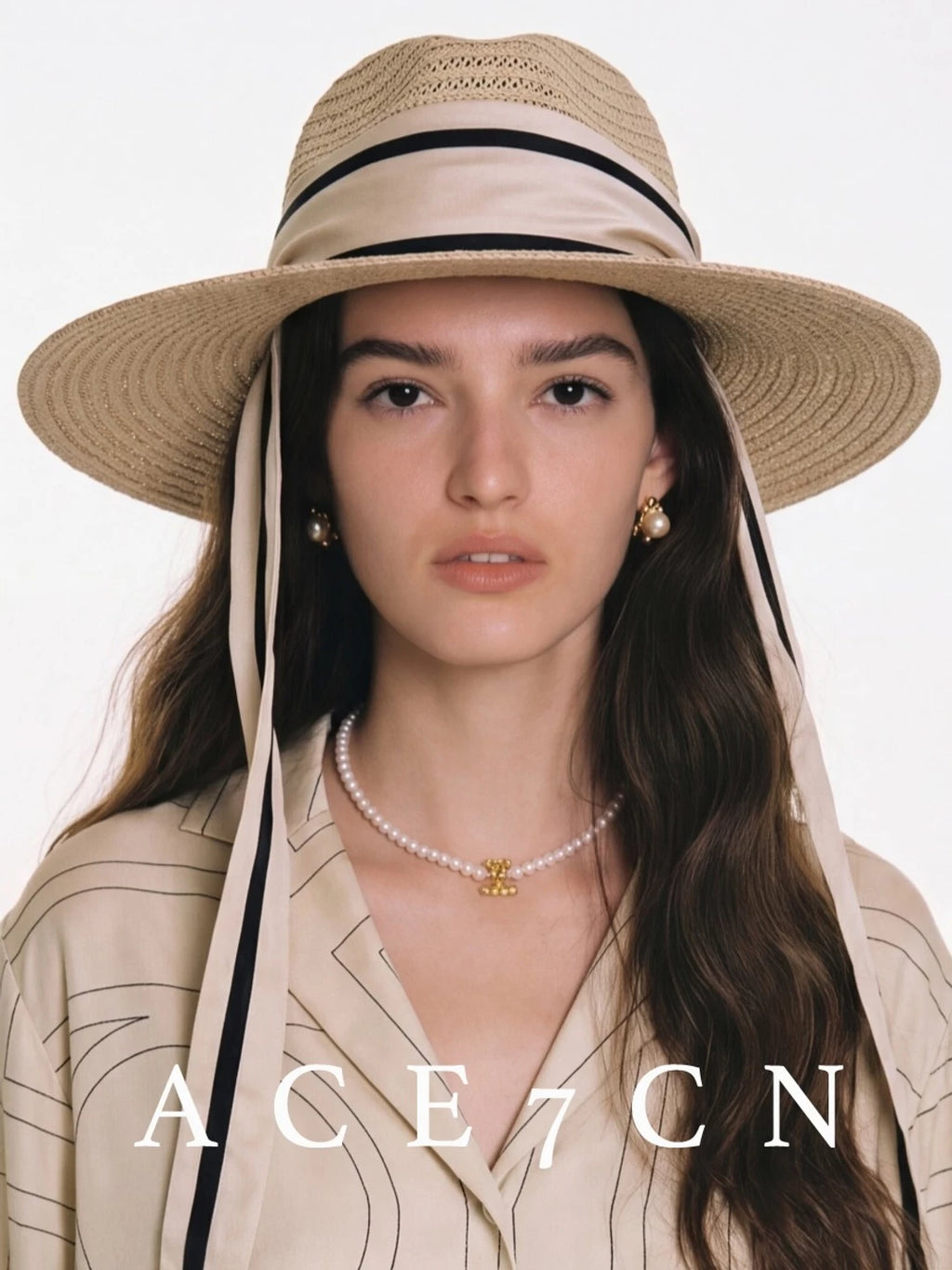 Light-Luxury Panama Hat Hand-Woven Dress Hat Western