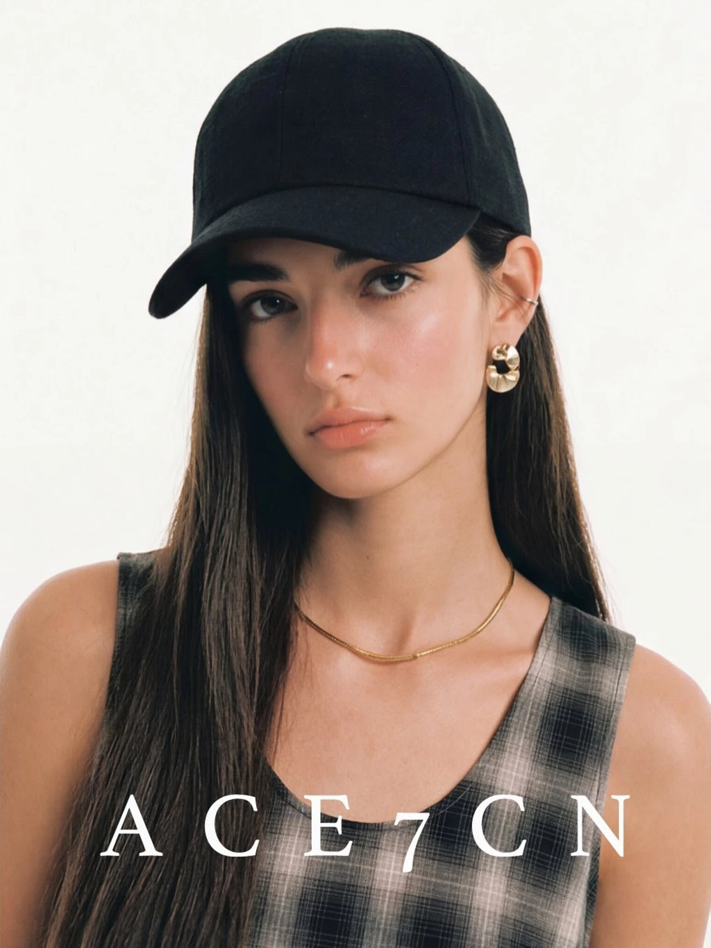 Urban Minimalist Linen Riding Hat Breathable Sun-Shade