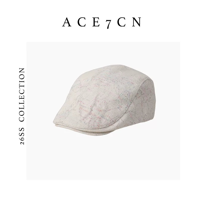 Old-Money Vintage Premium Cotton Flat Cap British