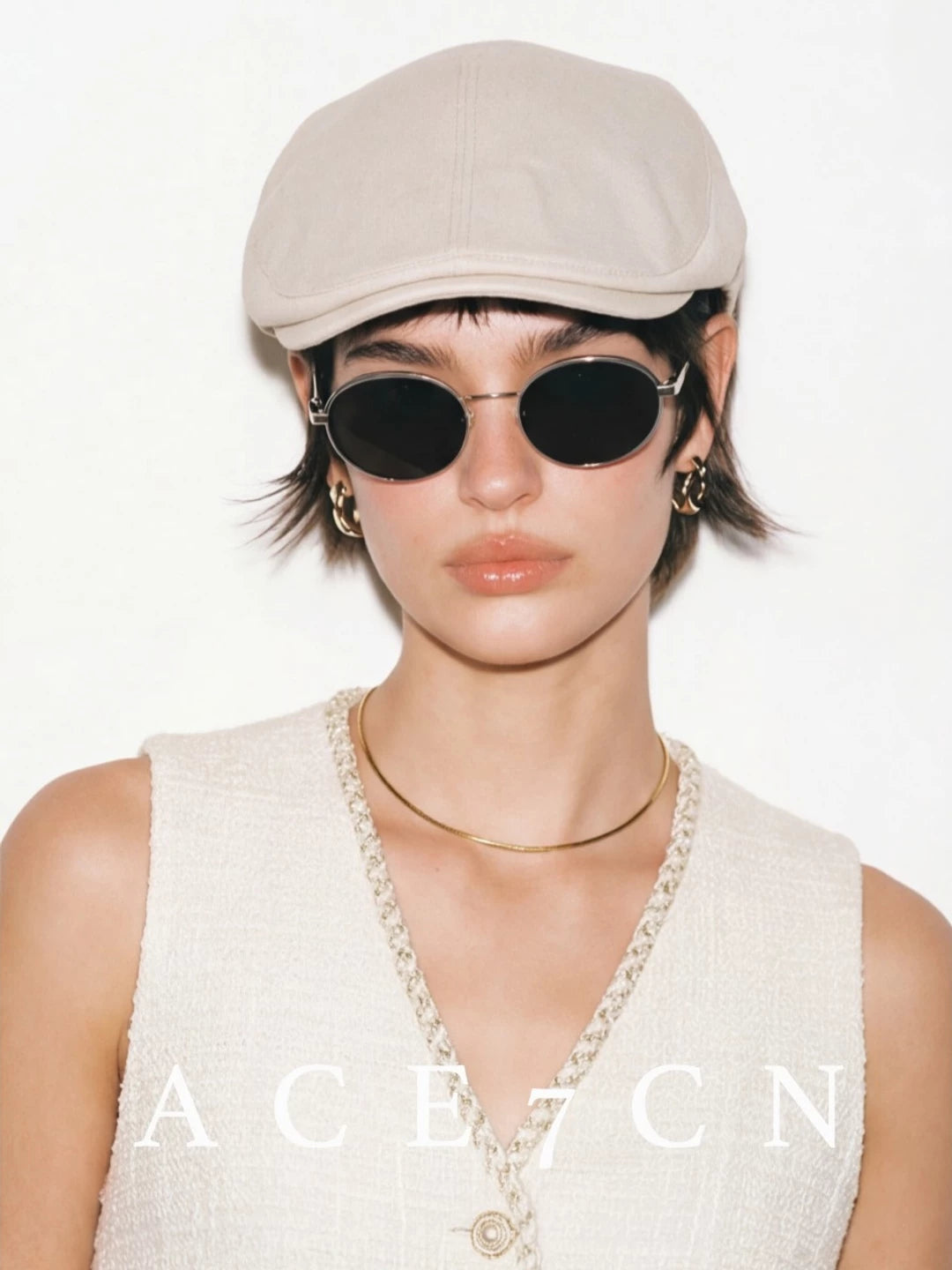Italian Old-Money Classic Flat Cap High-Quality Cotton