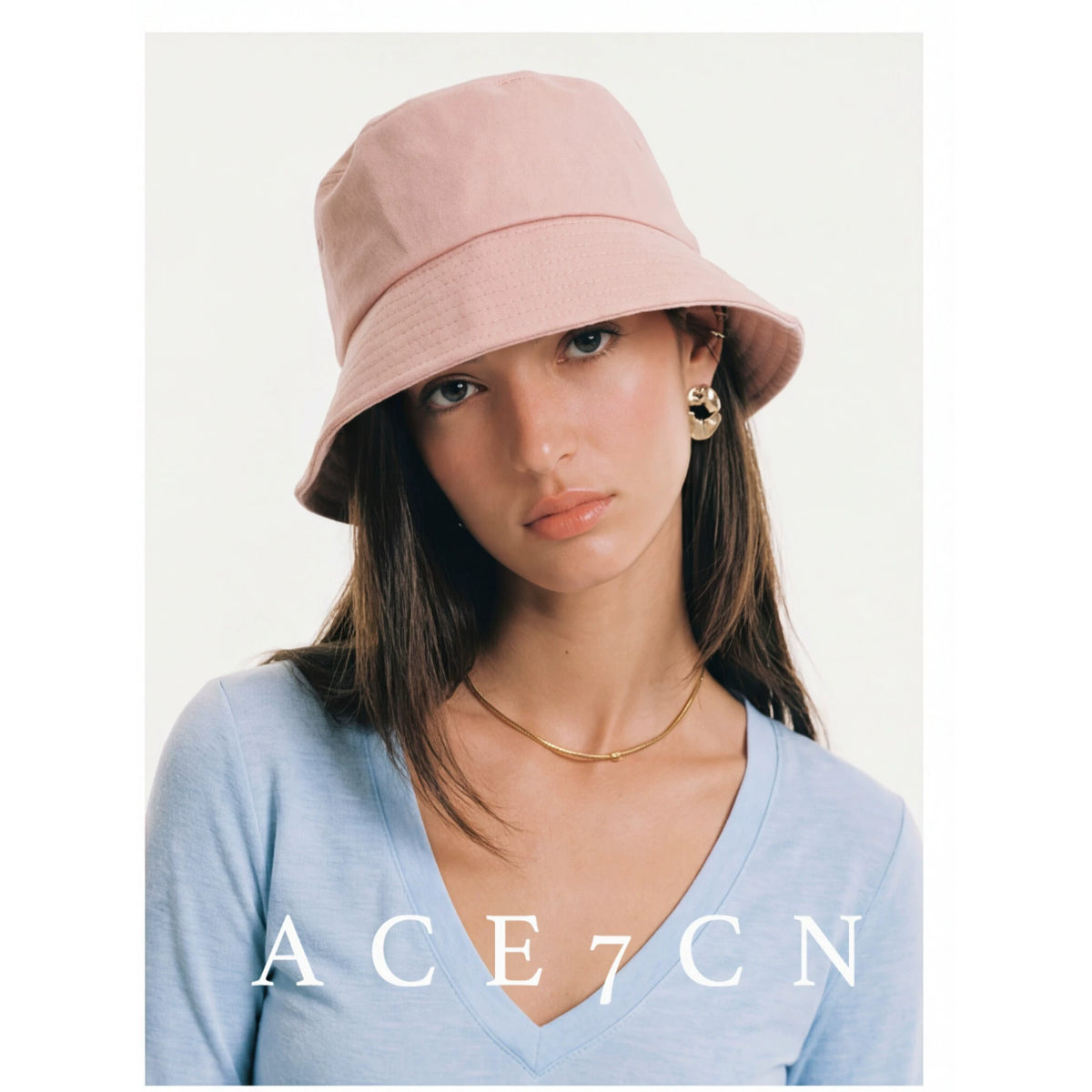 Urban Minimalist Plain Bucket Hat Multi-Color Foldable