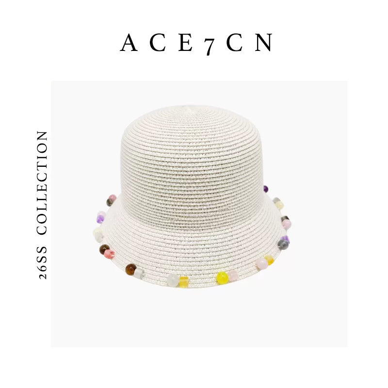 South-France Midsummer Handmade Bucket Hat Japanese Bucket