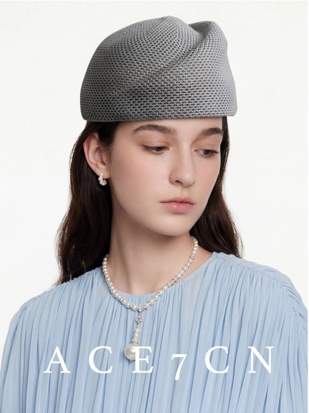 British Vintage Pillbox Hat Summer Openwork pillbox