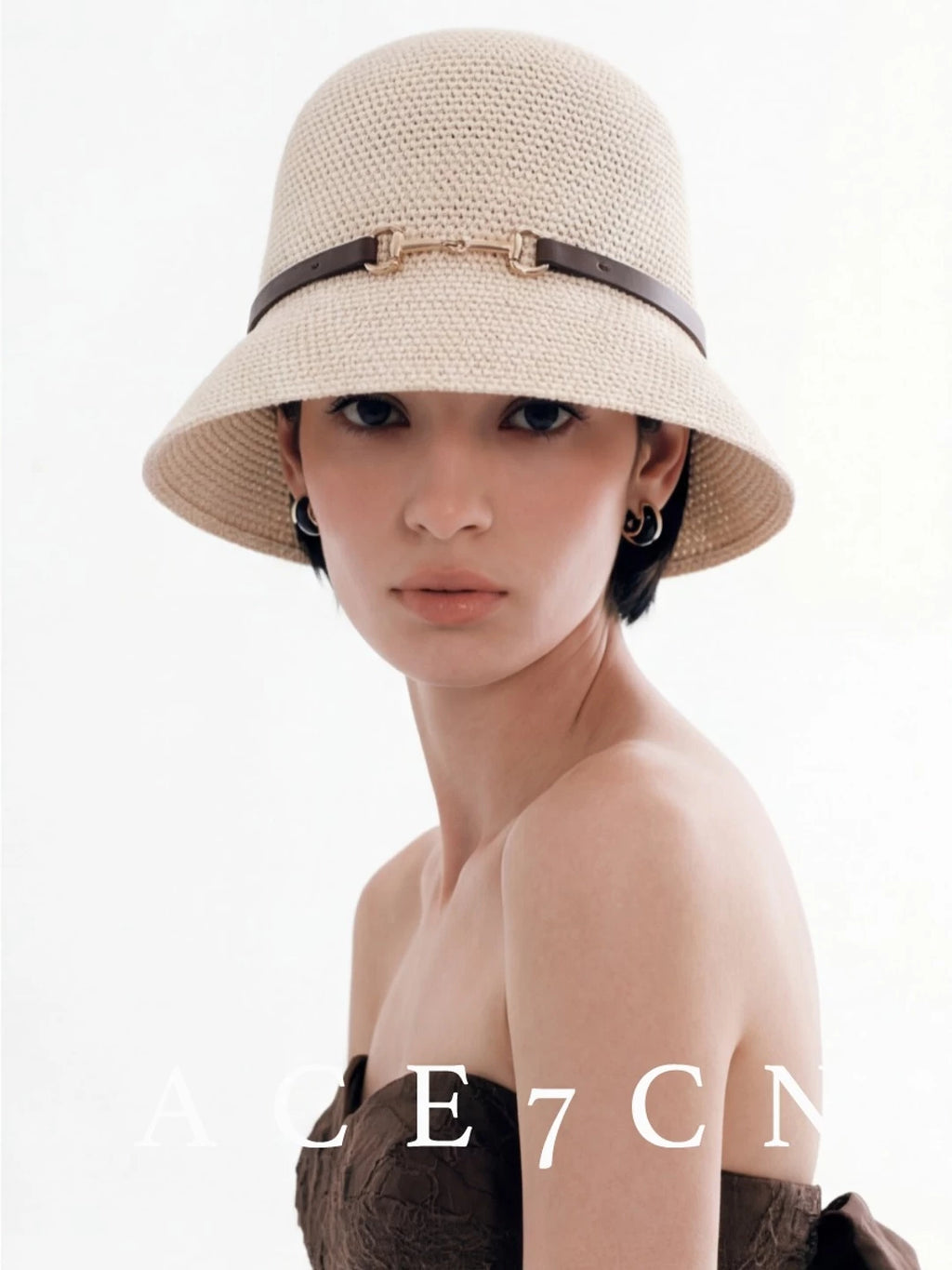 British Vintage Bucket Hat Outdoor Breathable Bucket