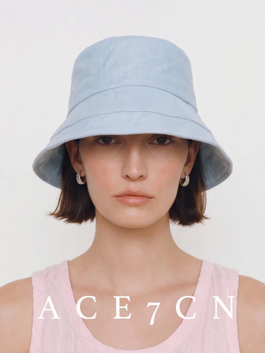 Old-Money Vintage Premium Linen Bucket Hat Wide-Brim