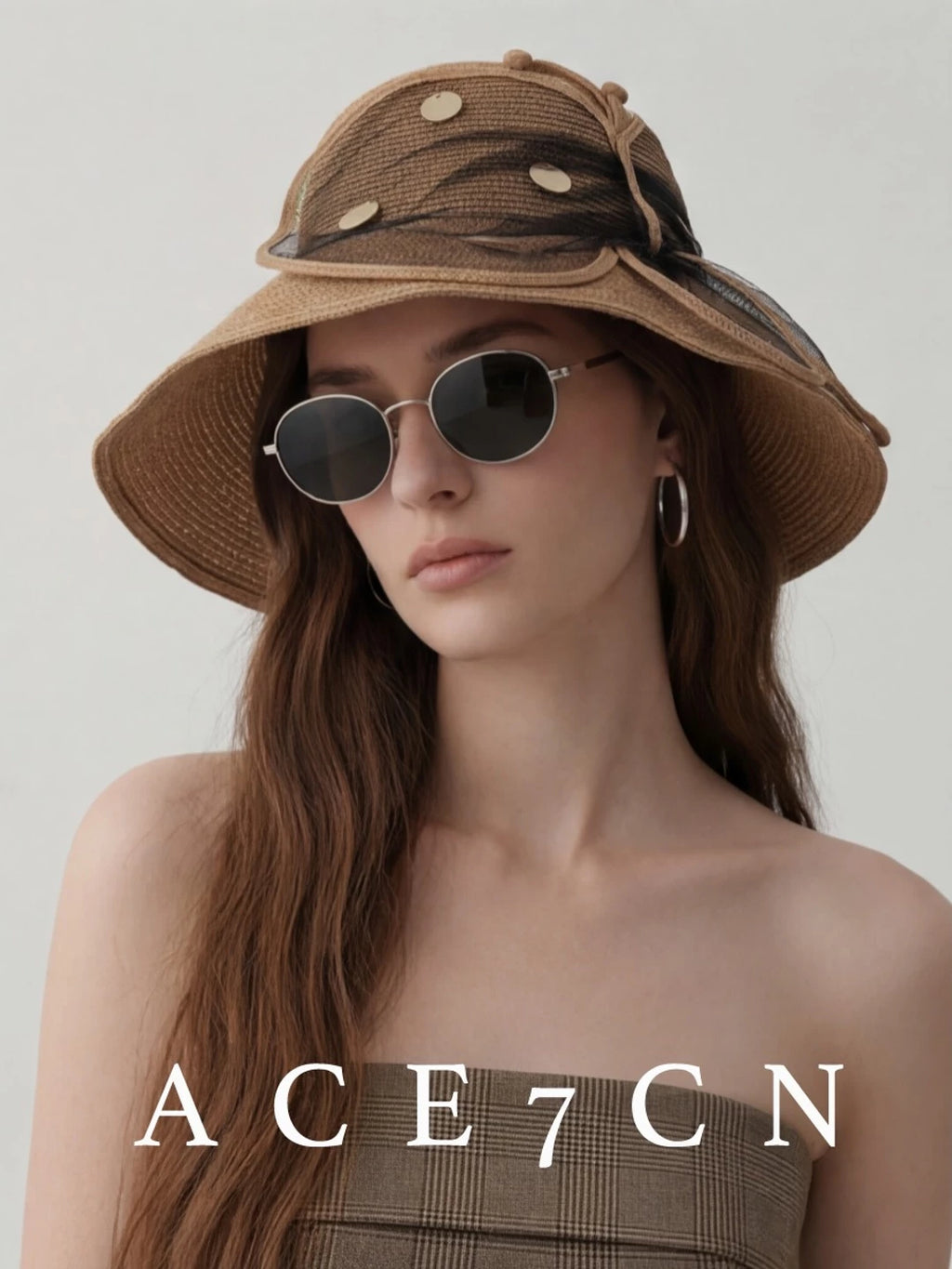 Embellished Fairy South-France Handmade Straw Hat Premium