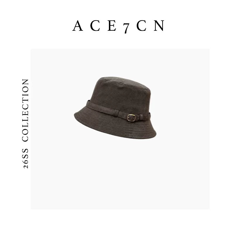 Nordic Minimalist Bucket Hat Urban Chic Bucket