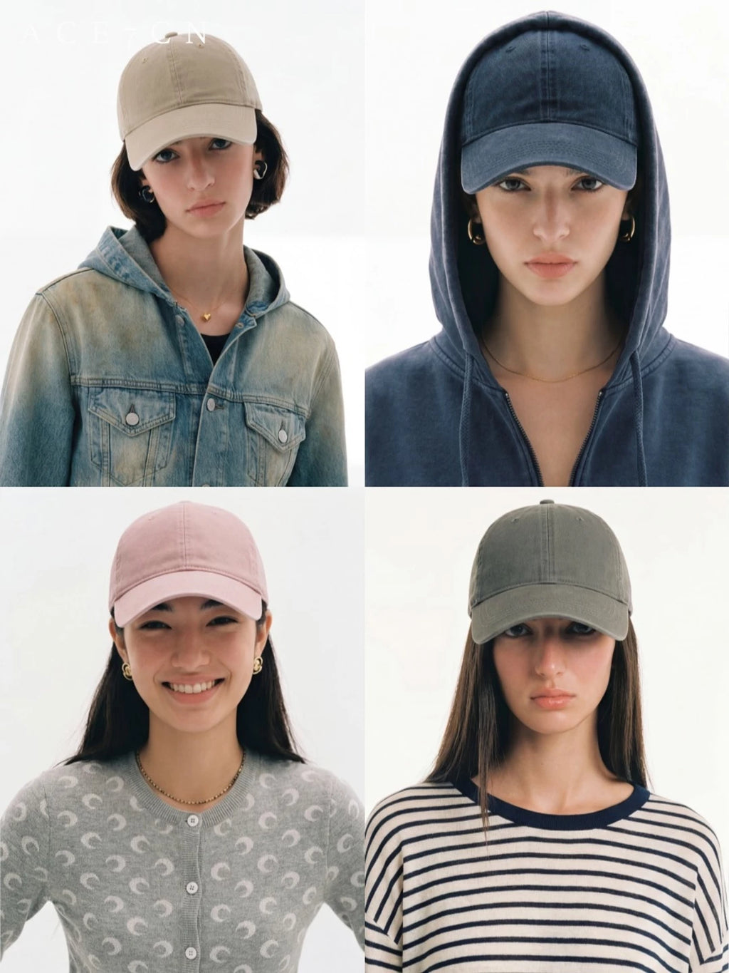 Urban Casual Minimalist Baseball Cap Outdoor Plain
