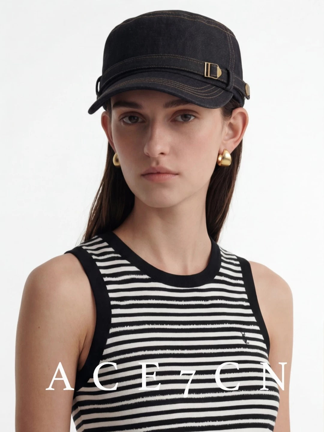 Designer Casual Denim Riding Hat Breathable Equestrian