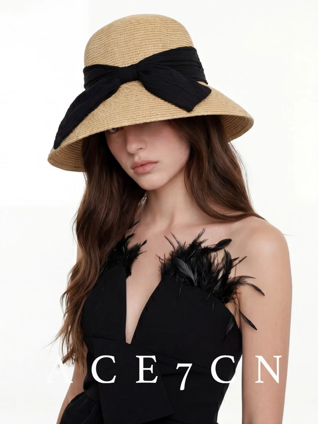 Relaxed French Bucket Hat Bow Bucket Hat