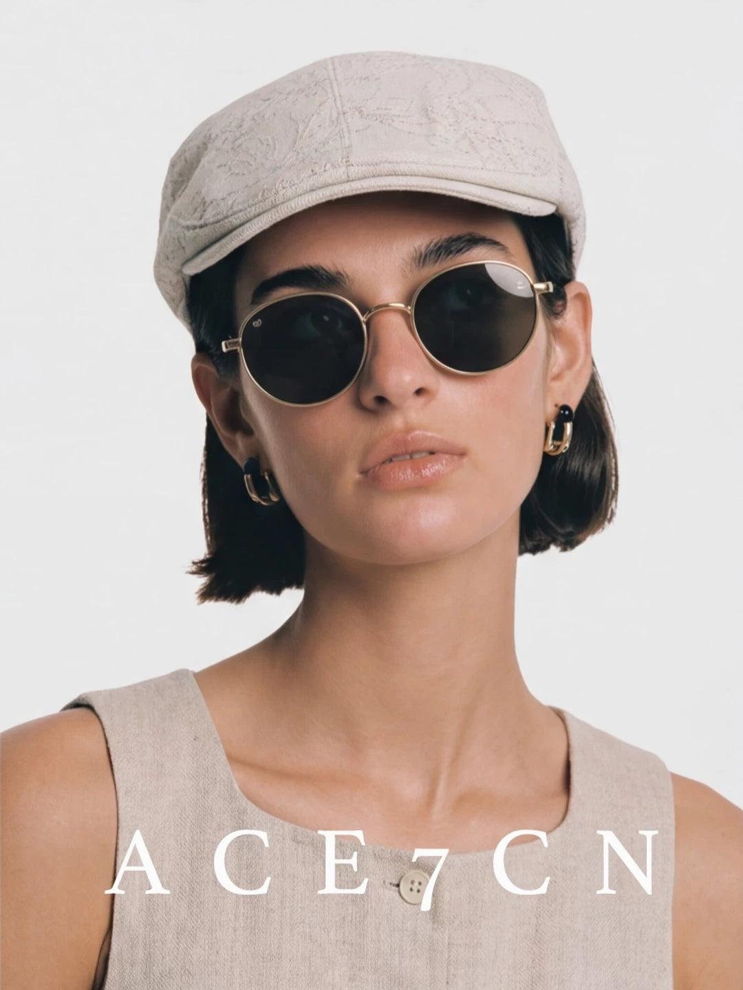 Old-Money Vintage Premium Cotton Flat Cap British