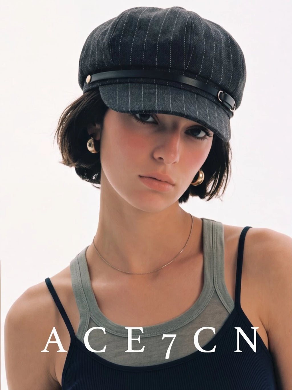 British Chic Striped Newsboy Cap New Newsboy