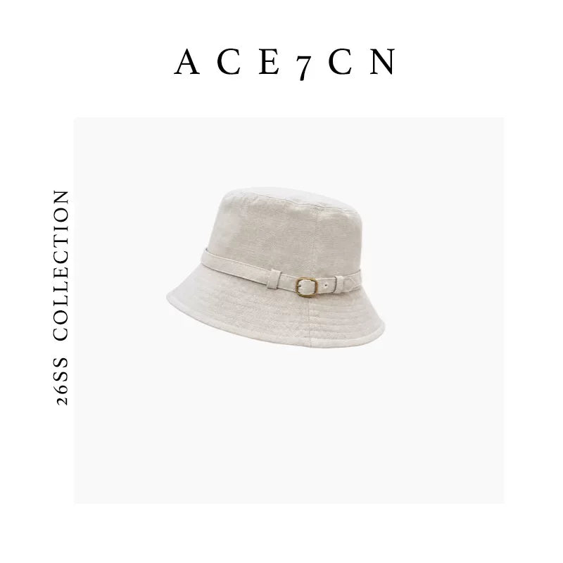 Nordic Minimalist Bucket Hat Urban Chic Bucket