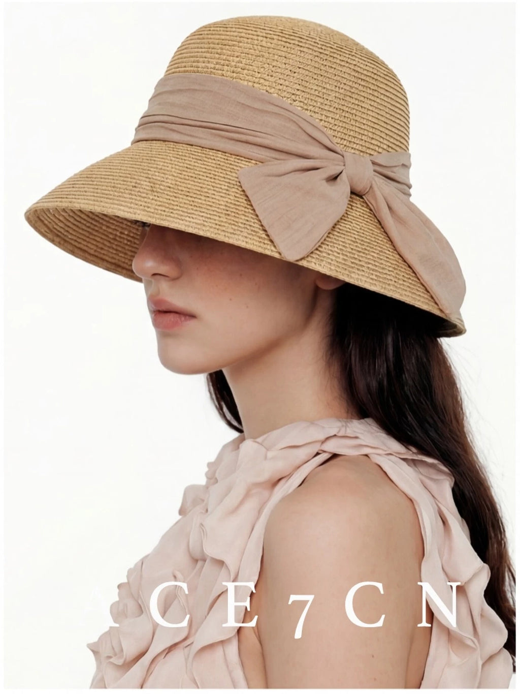 Relaxed French Bucket Hat Bow Bucket Hat