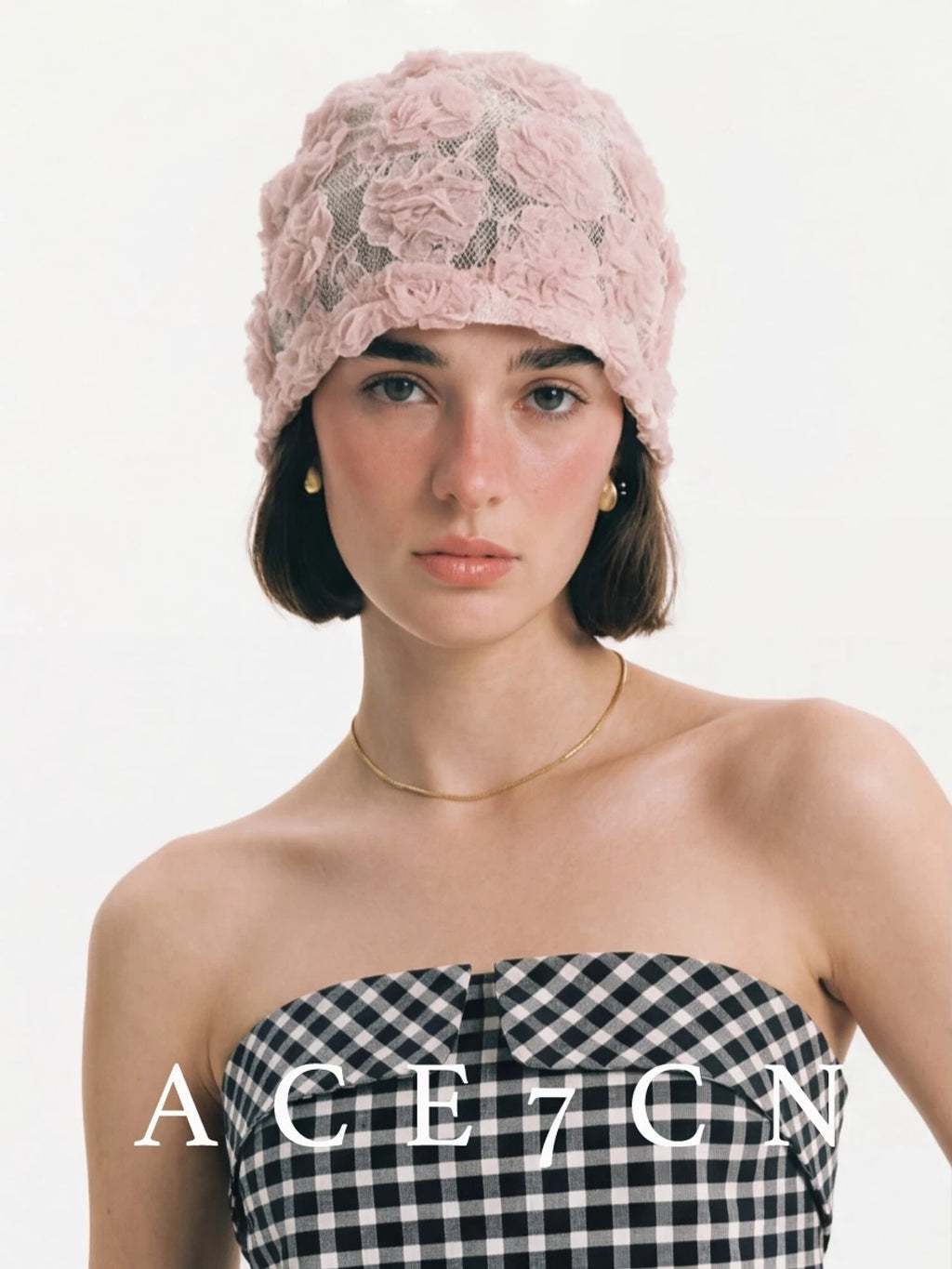 Korean Niche Fairy Floral Hat Classic Headwrap