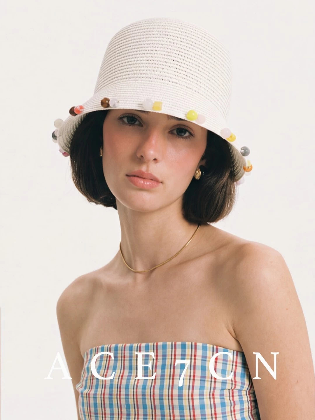 South-France Midsummer Handmade Bucket Hat Japanese Bucket