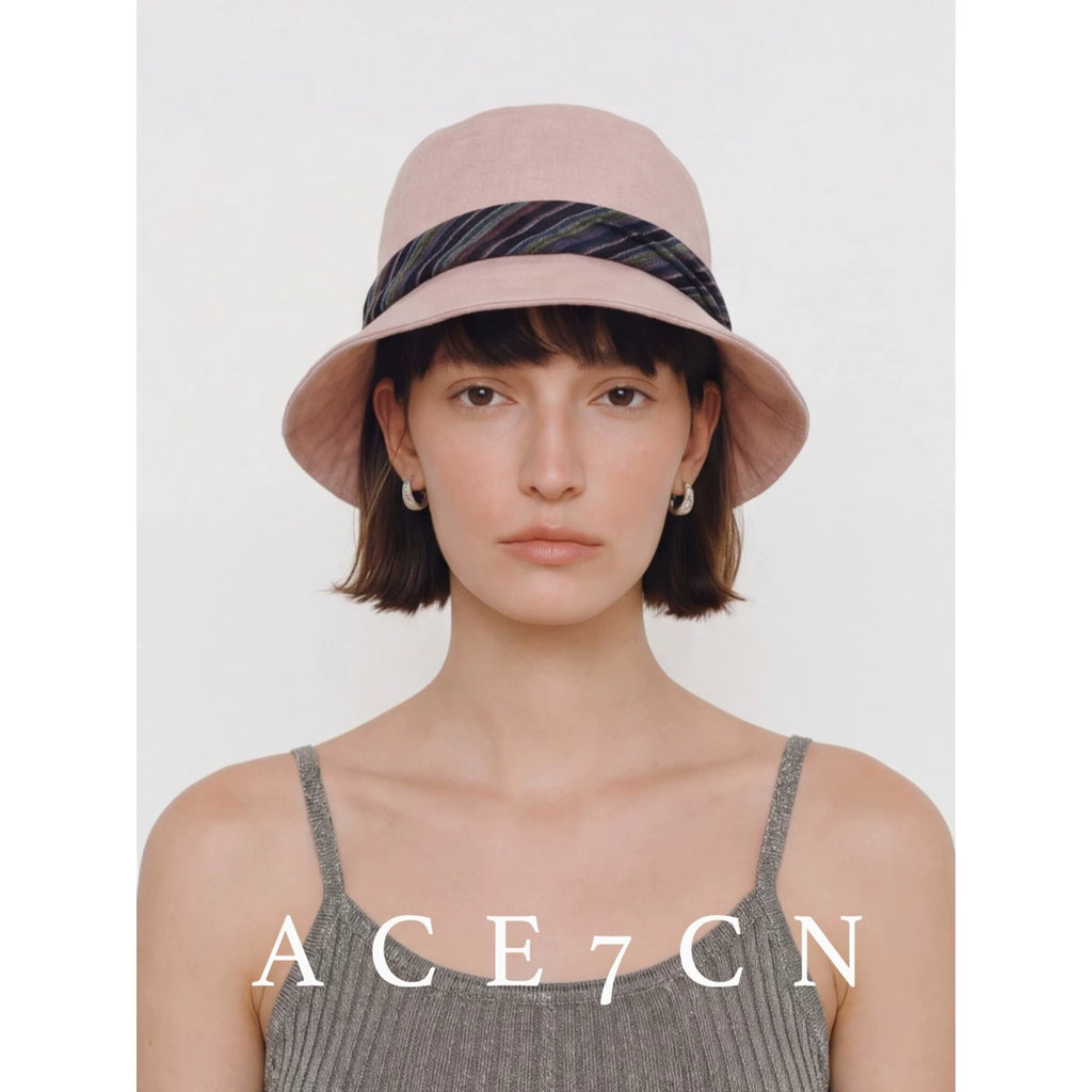 Korean Niche Bucket Hat Wide-Brim Bucket Hat