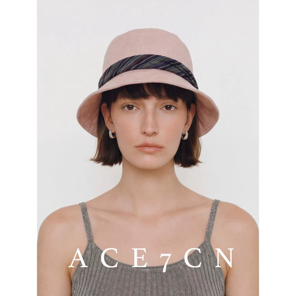 Korean Niche Bucket Hat Wide-Brim Bucket Hat