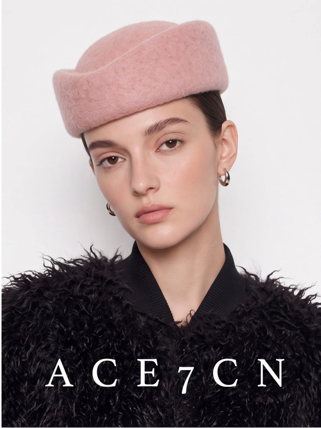 British Vintage Wool Pillbox Hat pillboxhat Round