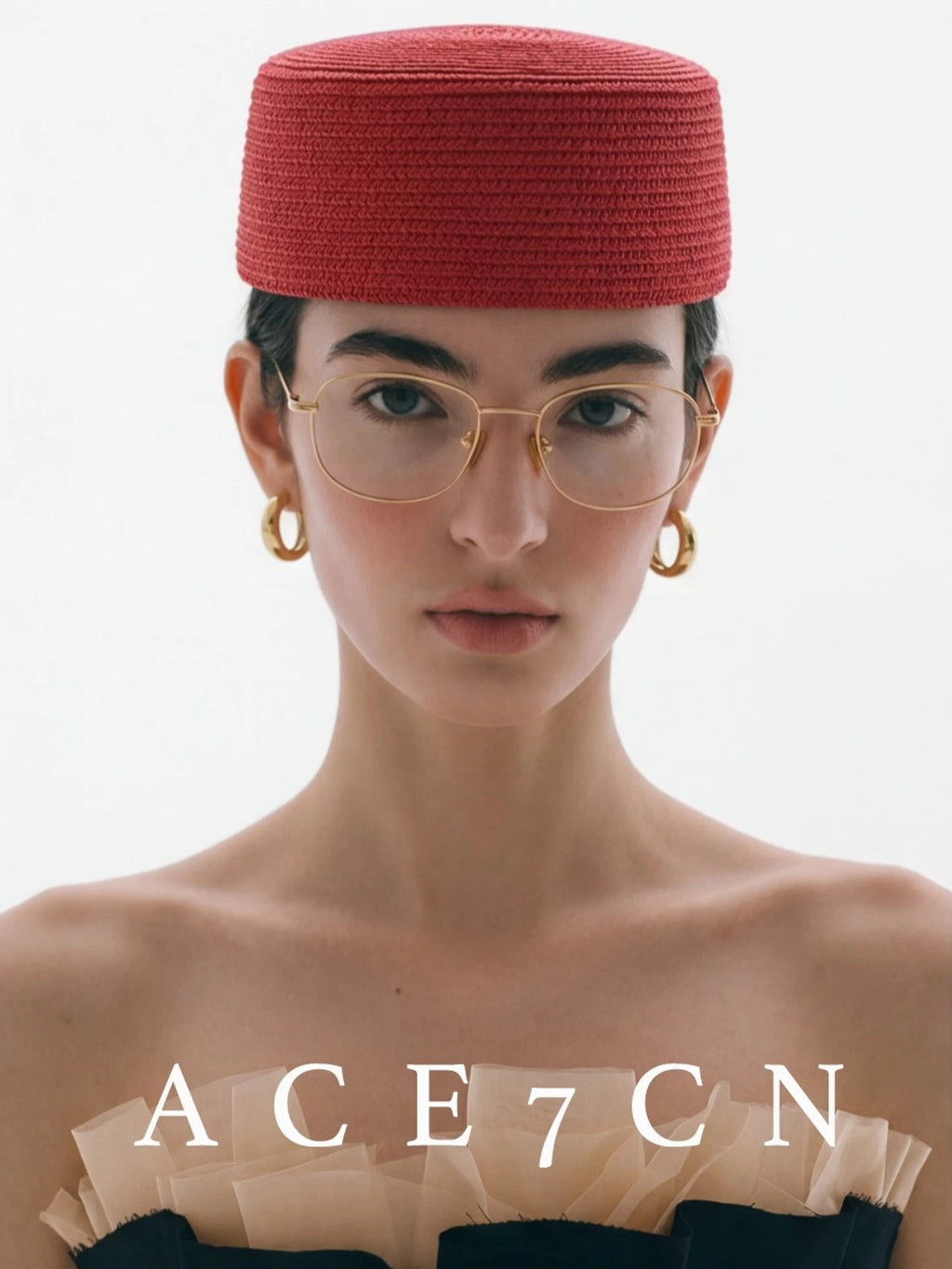 British Vintage Straw-Woven Pillbox Hat pillboxhat Round